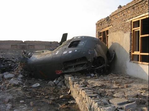 Abgestürzter Hubschrauber in Kabul