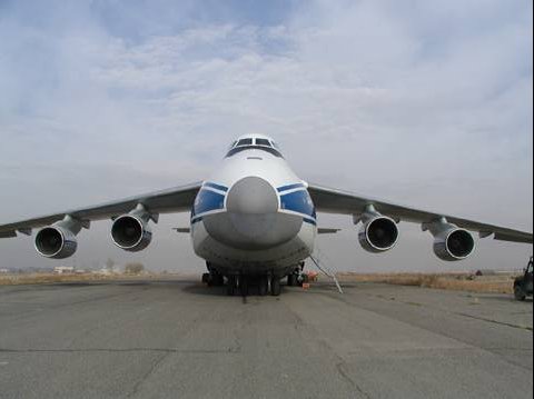 Russische Transportmaschine