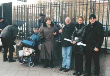 v.l.n.r. Heiko Soyka, Manfred Hirtz, Dieter Neumann, Maria Becht, Dr. Bernd Ramm, Angeliqe Becht, Roger Steinbauer